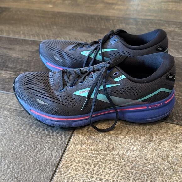 Brooks Ghost 15 Running Walking Gym Tennis Shoe Sneaker Size 8.5 - Picture 5 of 15
